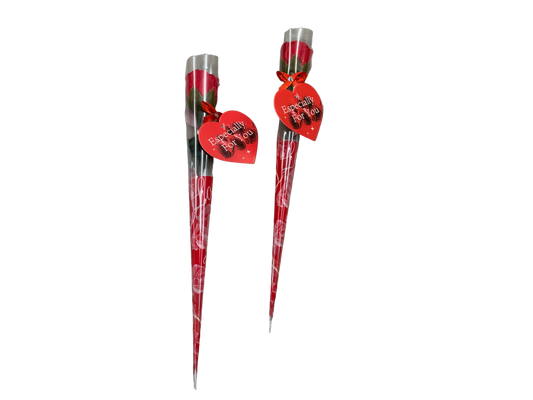 Long Stem Rose Soap Red