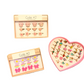 Cutie Rings Pink Heart Box