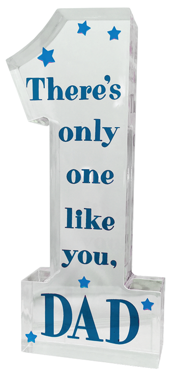 Acrylic Trophy, Dad