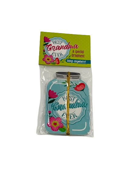 Ornament - Wooden - Grandma