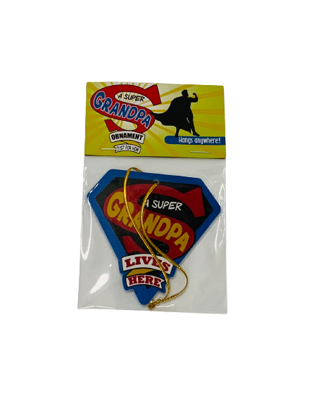 Ornament - Wooden - Grandpa
