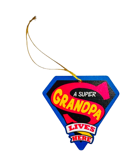 Ornament - Wooden - Grandpa