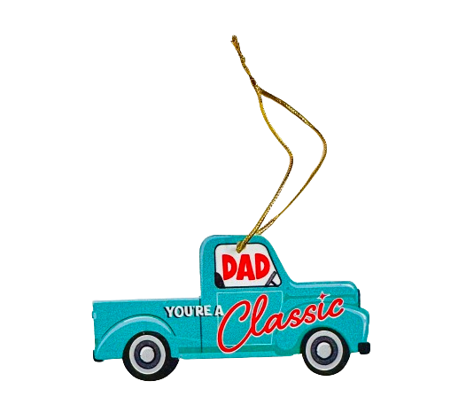 Ornament - Wooden - Dad