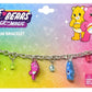 13 Care Bear 7" Charm Bracelet on Card - Glitter