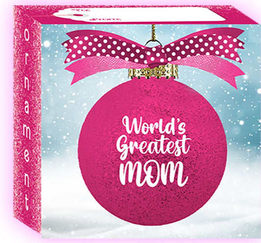 Ornament, Mom with Bow