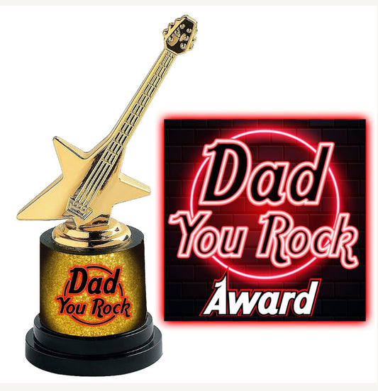 Trophy, Large - Dad you Rock