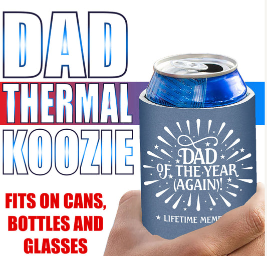 Dad of the Year Thermal Koozie