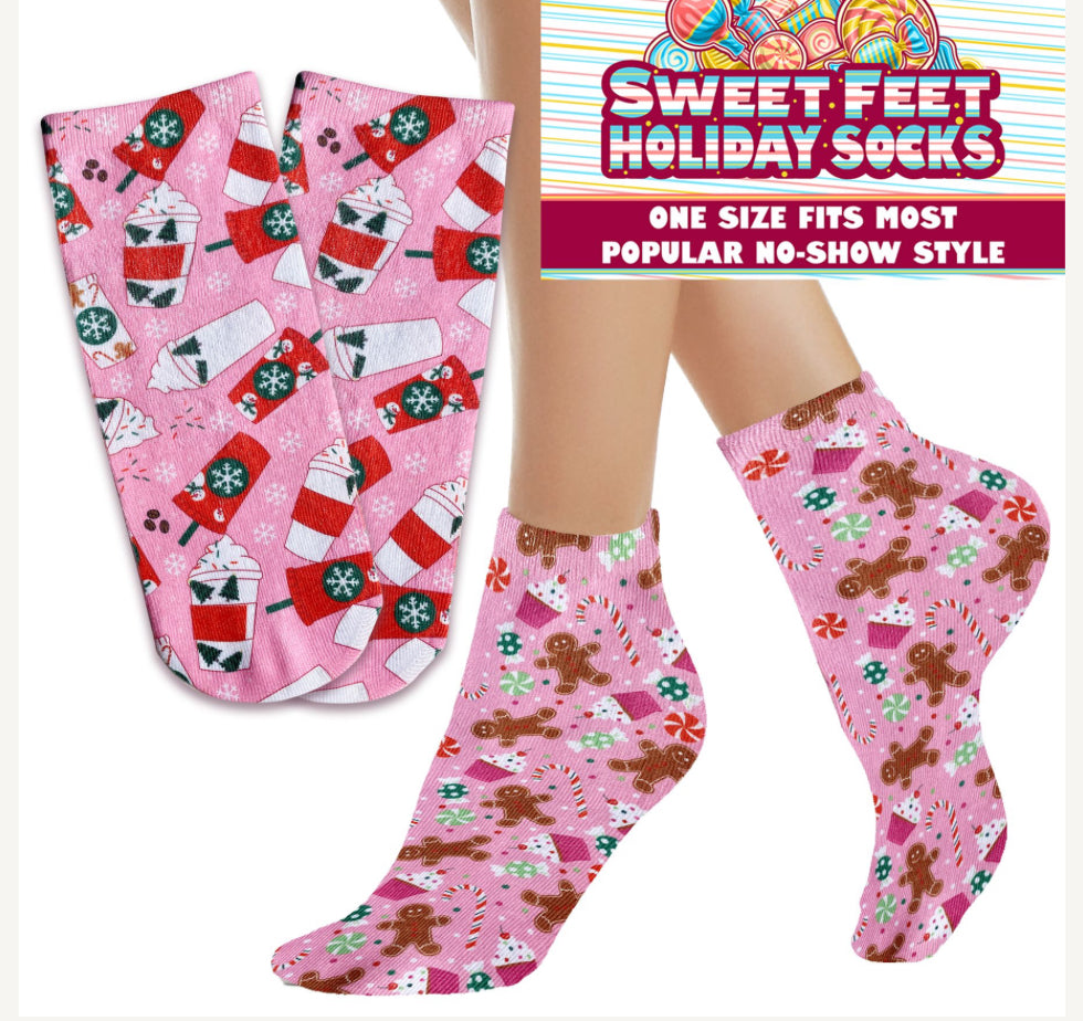 Sweet Feet Holiday Socks
