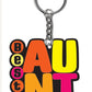 Aunt Rubber Key Rings