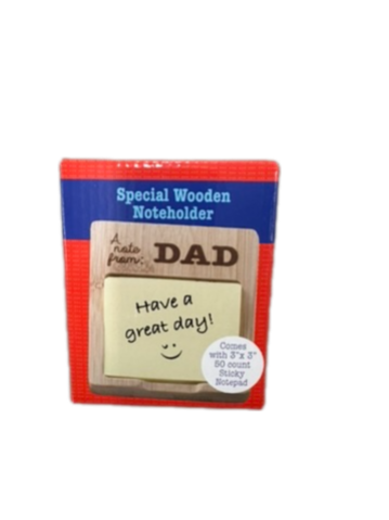 Note Holder, Dad