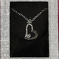 Necklace, Mom Heart Silver