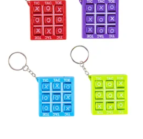 Tic-Tac-Toe Keychain