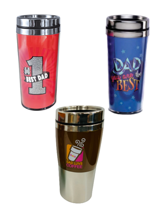 Stainless Steel Mug, Dad