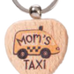 Wooden Keychain, Mom