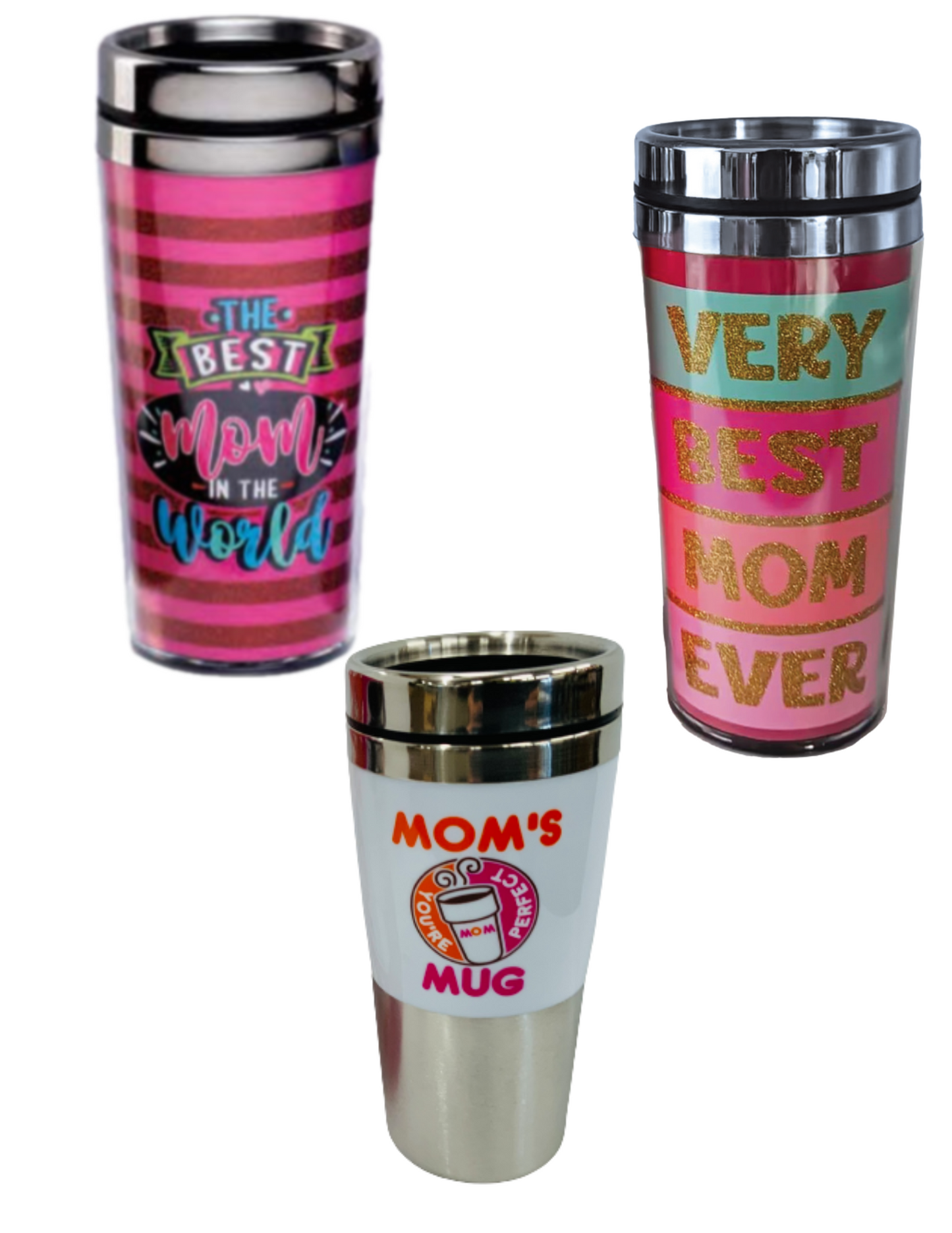 Stainless Steel Mug, Mom