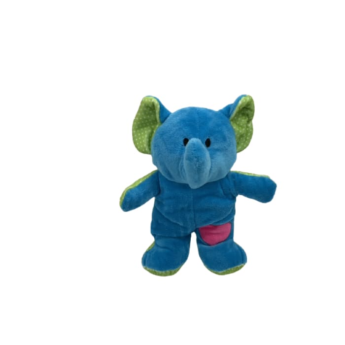 9 PolkaDoozles Baby Rattle Animals - Blue