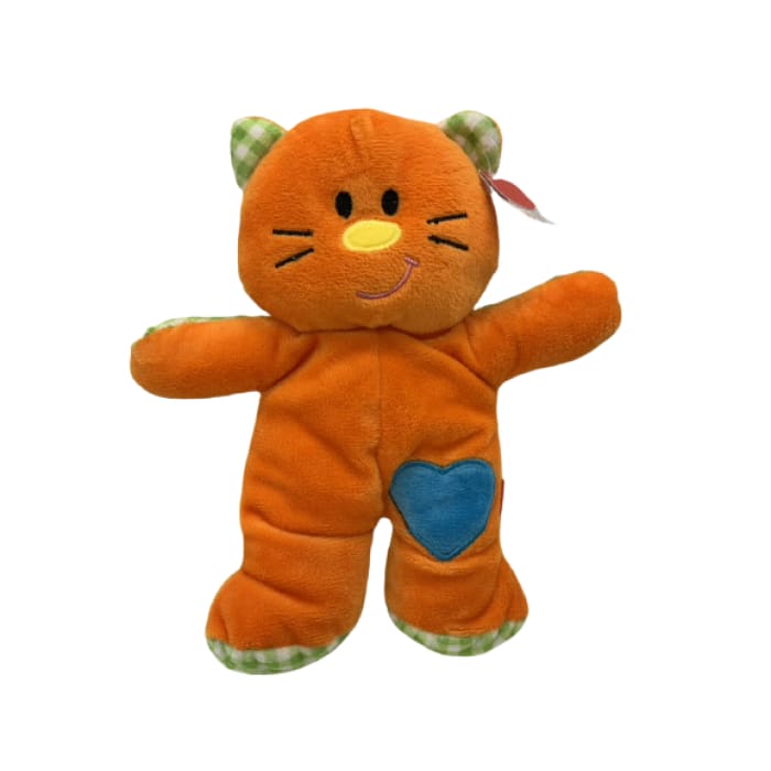 9 PolkaDoozles Baby Rattle Animals - Orange