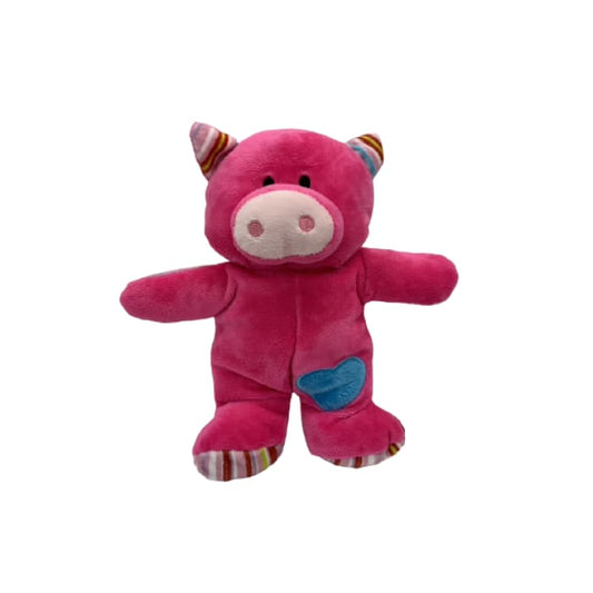 9 PolkaDoozles Baby Rattle Animals - Pink