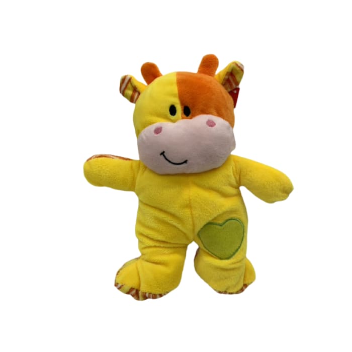 9 PolkaDoozles Baby Rattle Animals - Yellow