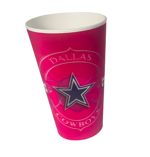 Dallas Cowboys 3D Cup Pink