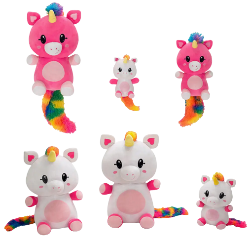 07 Plush, Alice Long Tail Unicorn