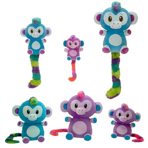 13 Plush, Mac Long-Tailed Monkey