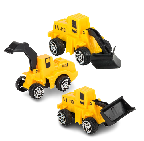 Construction Truck, Pull Back