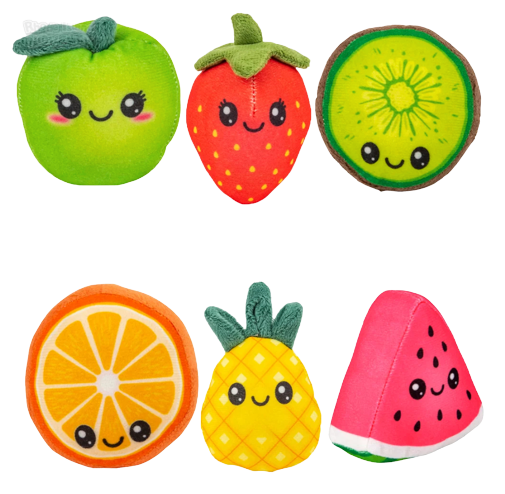 02 Plush, Fruit, Avacado, Pizza
