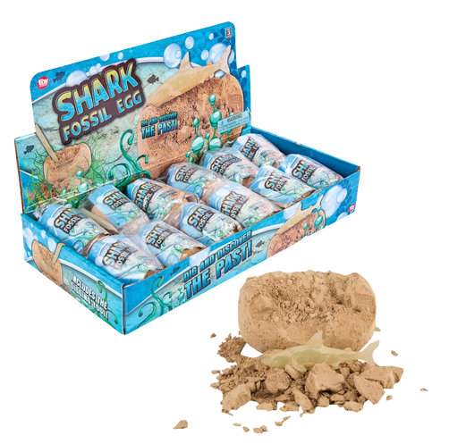 Fossil Egg, Dino/Shark