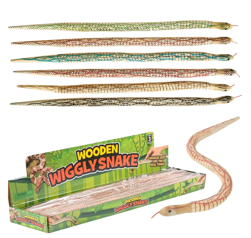 Snake, Wooden Wiggly