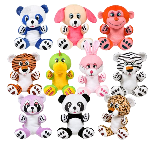 Plush, Sitting Asst Animals