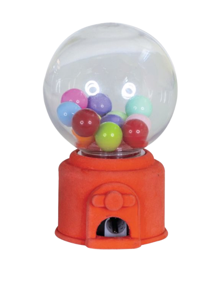 Gumball Eraser and Sharpener