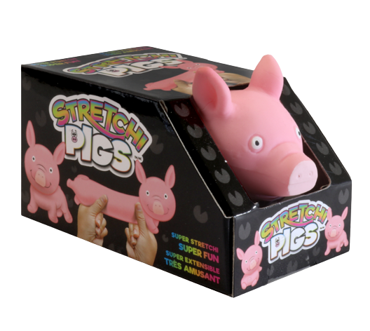 Stretch Dog, Unicorn, Pig