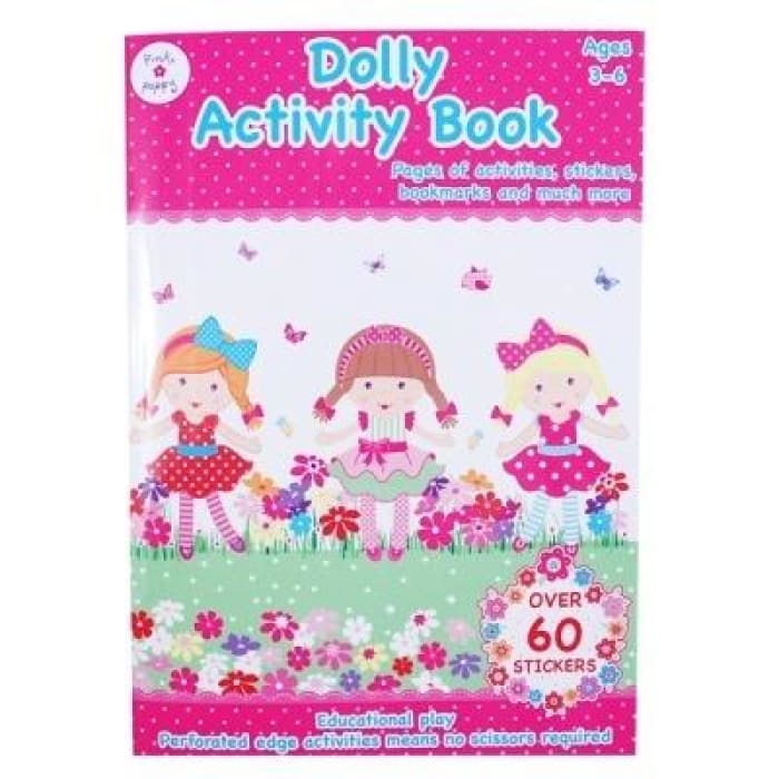 Dolly Activity Book by Pink Poppy®