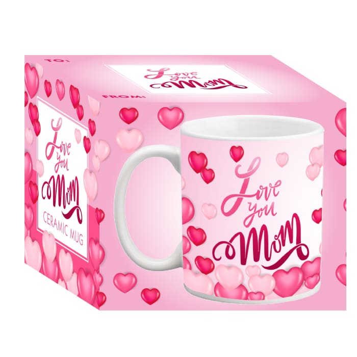 Love You Mom Coffee Mug