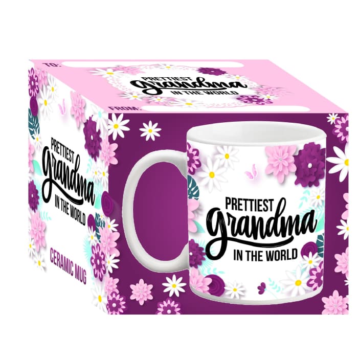Prettiest Grandma in the World 11 0z Ceramic Mug